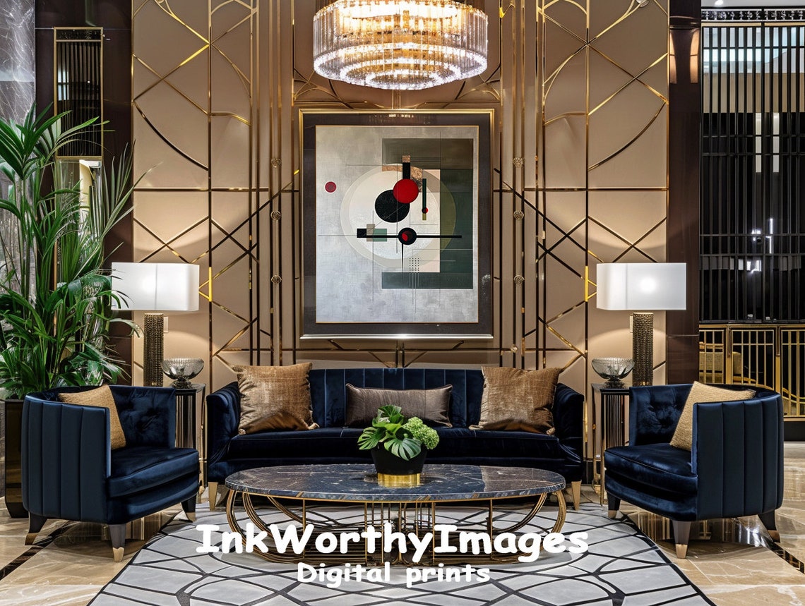 Abstract Geometric Modern Wall Decor - Image 6