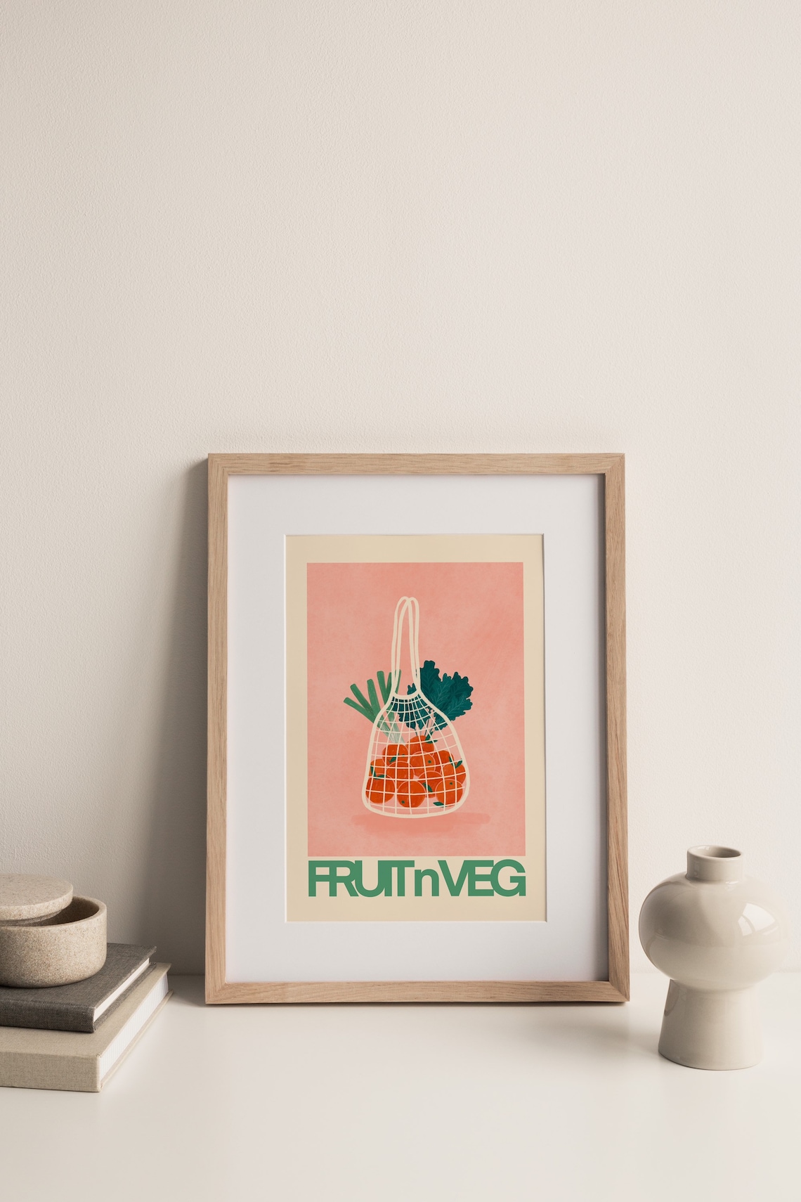 Fruit N Veg Botanical Kitchen Art Print, Modern Poster - Image 2