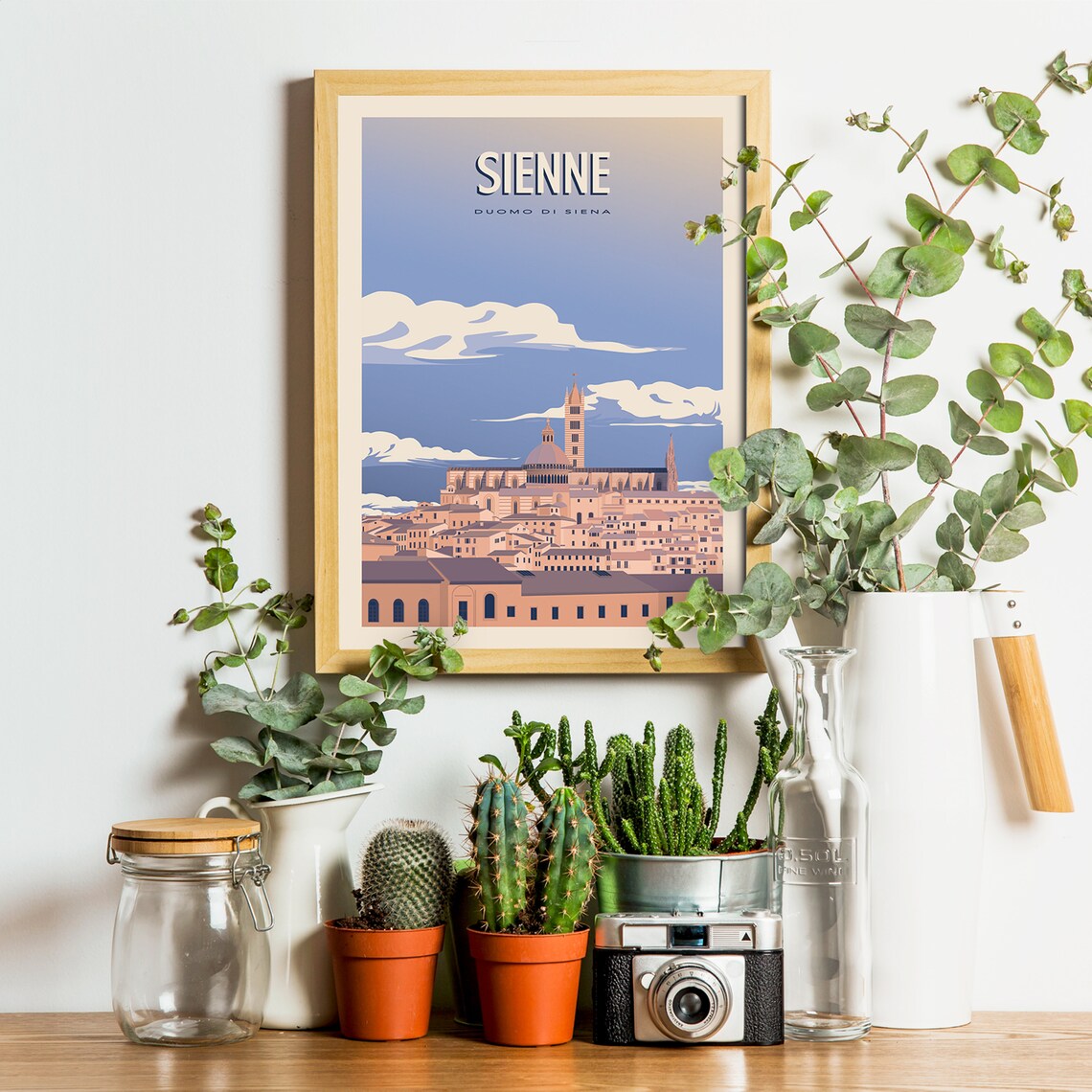 Siena Vintage Travel Poster, Duomo Di Siena - Image 3