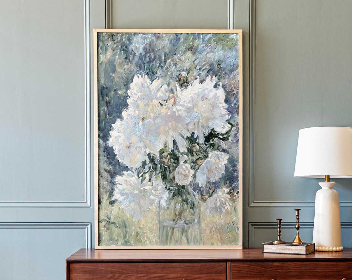 Vintage Botanical Still Life Flower Art Print