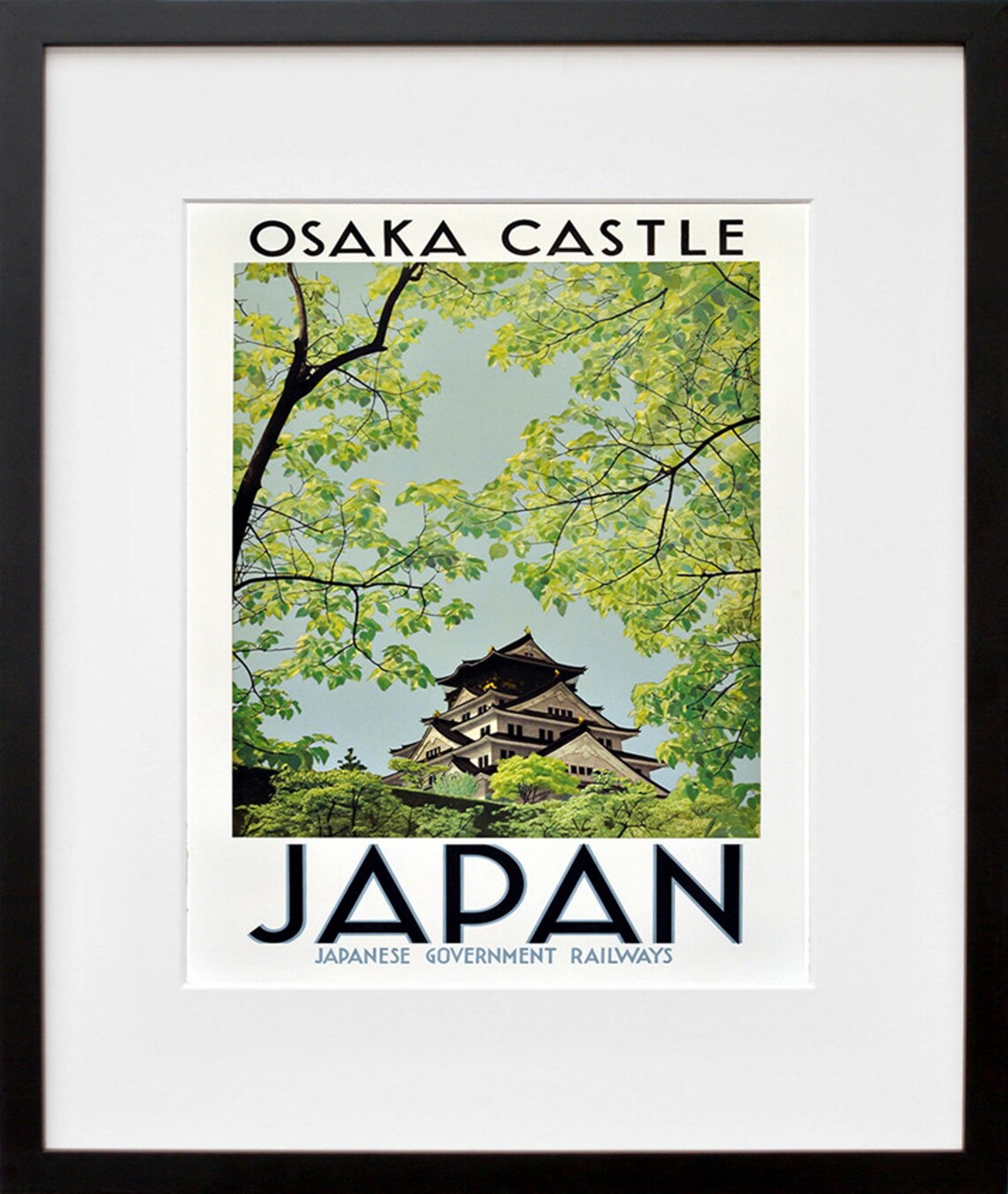 Japanese Art Vintage Travel Poster Print, Japan - Image 2