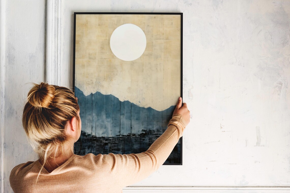 Japanese Art Print, Japandi Zen Wall Art - Image 3