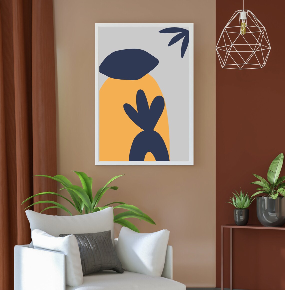 Botanical Boho Print, Instant Boho Decor