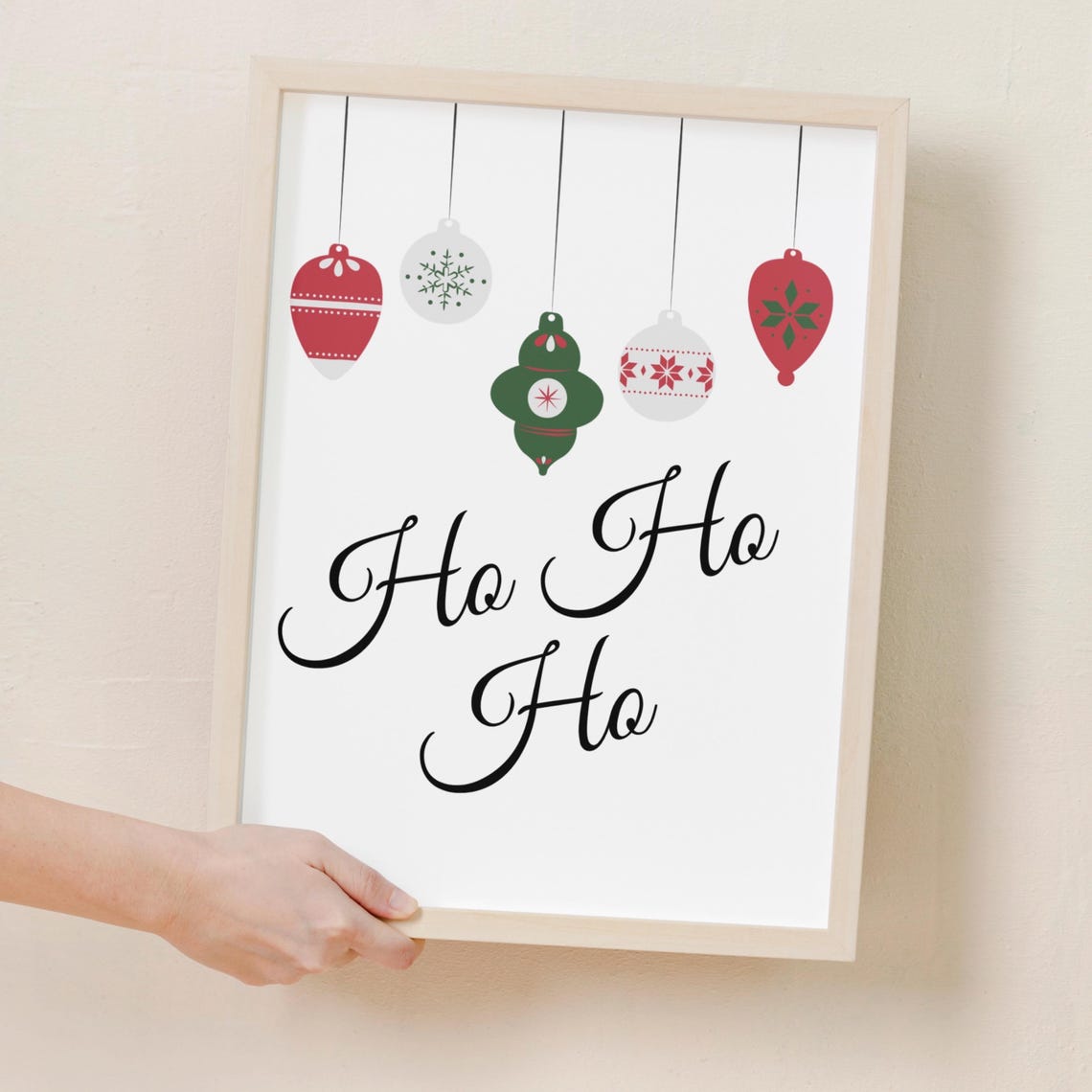 Hohoho Christmas, Cozy Minimalist Decor - Image 3