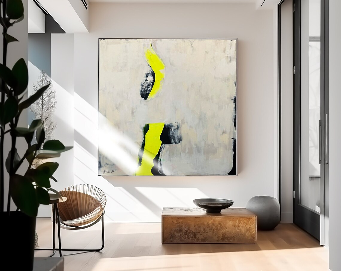 Ron Deri Abstract Modern Large Wall Art Print