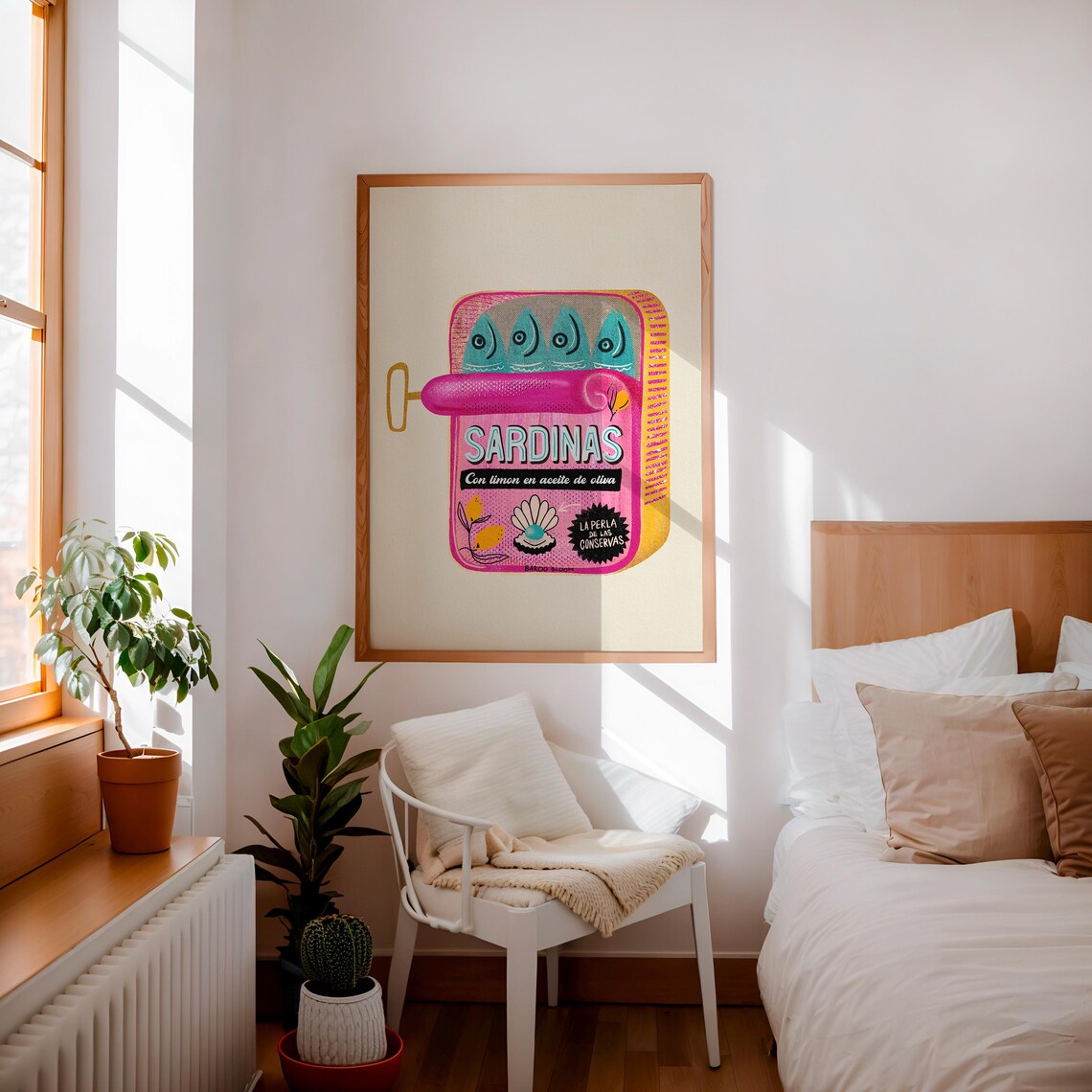 Sardines Vintage Retro Packaging Art Print - Image 5