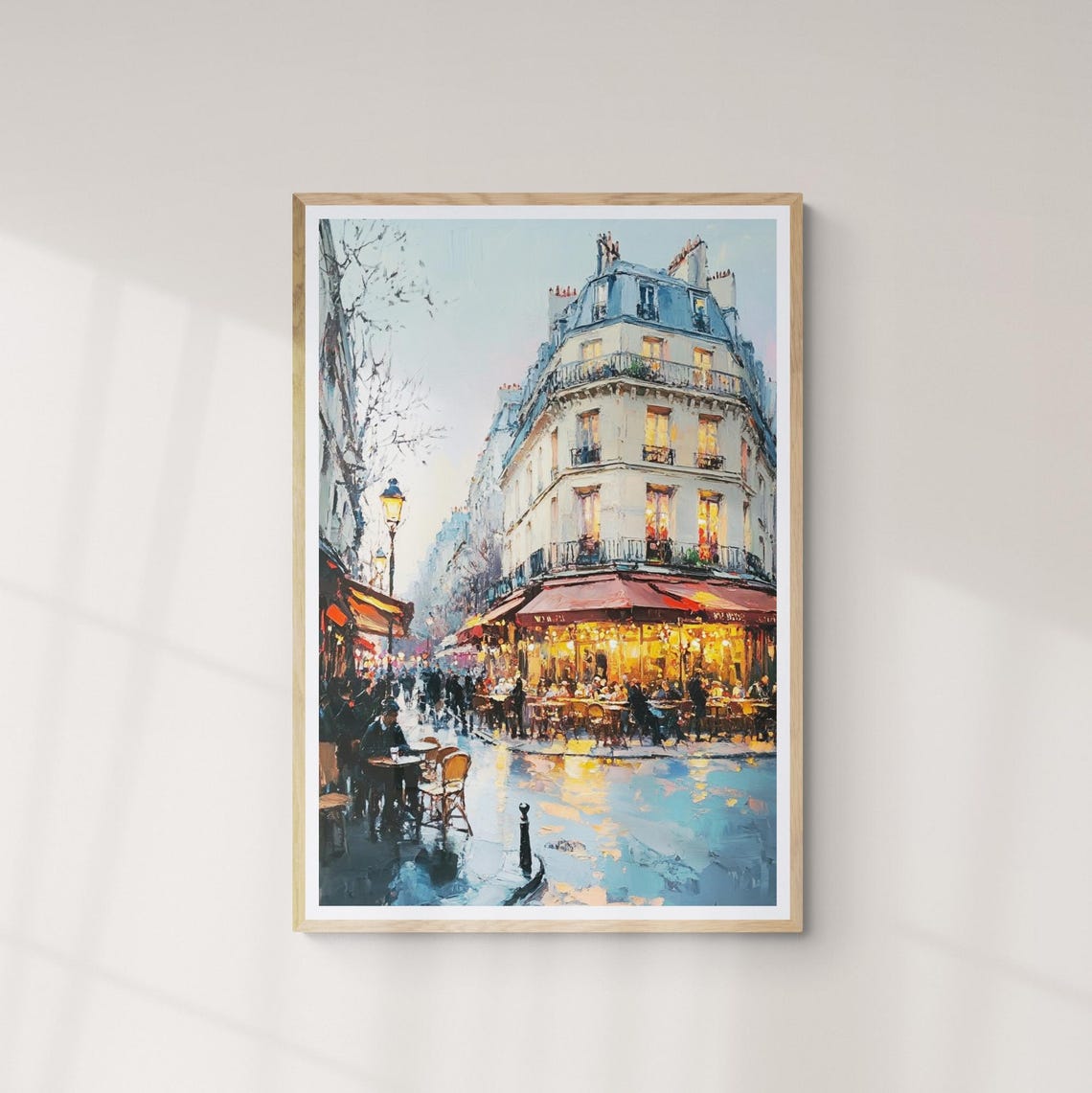Parisian Street Art Painting Paris Art Abstract Floral Print French Art Decor Parisian Street Print Henri Matisse Flower Market - Image 3