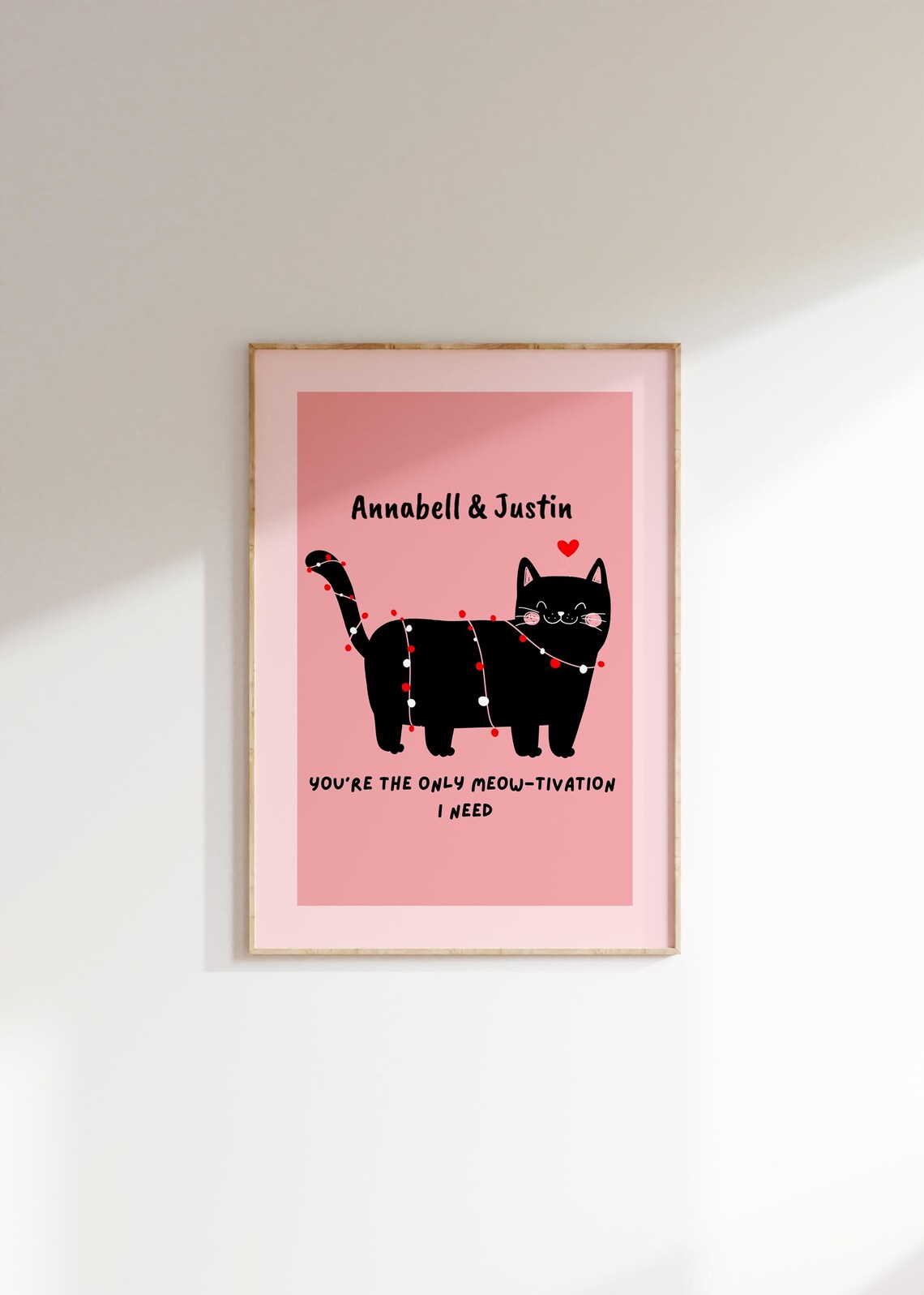 Personalized Cat Meme Poster, Aesthetic Room Decor - Image 4
