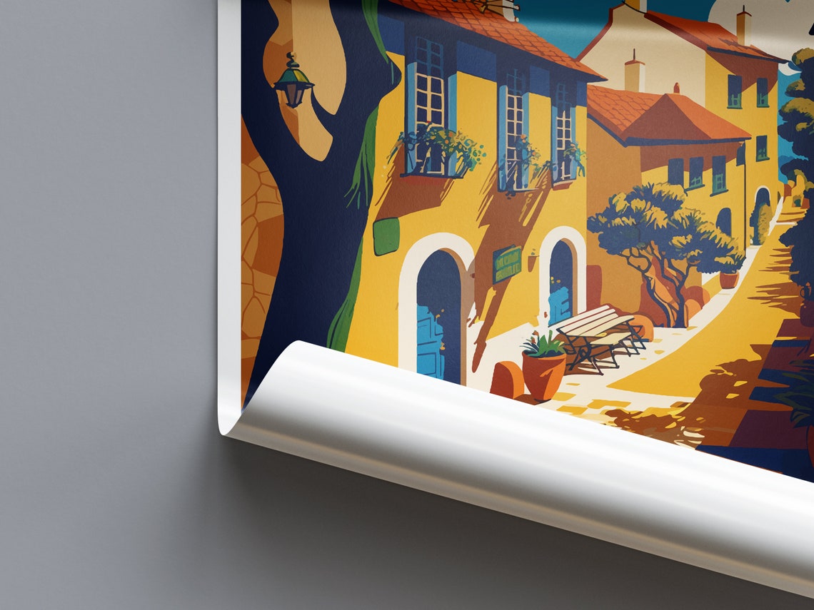 Chaves Travel Print Wall Art Chaves Portugal Wall Hanging Home Decoration Chaves Portugal Gift Art Lovers Wall Art Print Chaves Portugal - Image 2