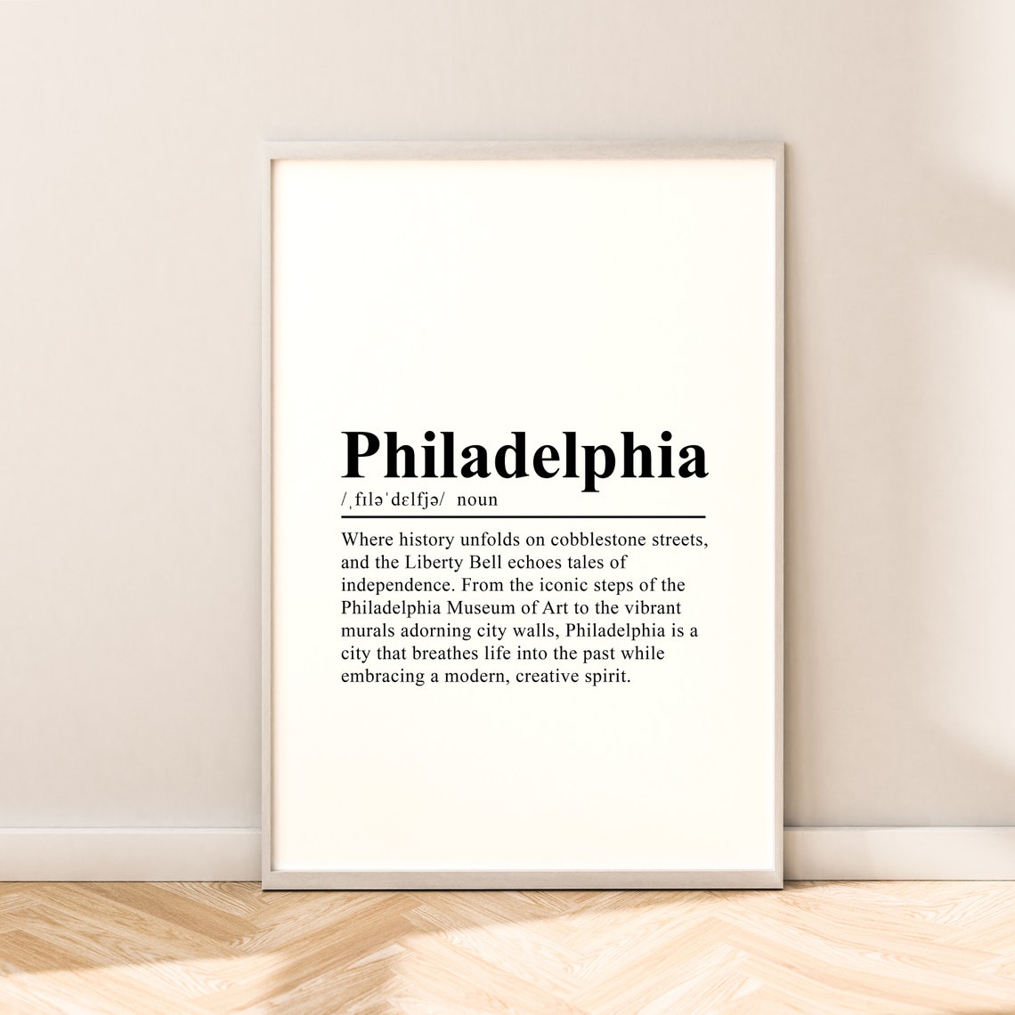 Philadelphia Poster Philadelphia Travel Print Philadelphia Wall Art Philadelphia Wall Print Minimalist Philadelphia Art Philadelphia Gift