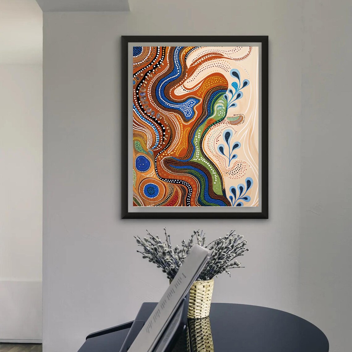 Australian Dot Art, Aboriginal Indigenous Art - Image 3