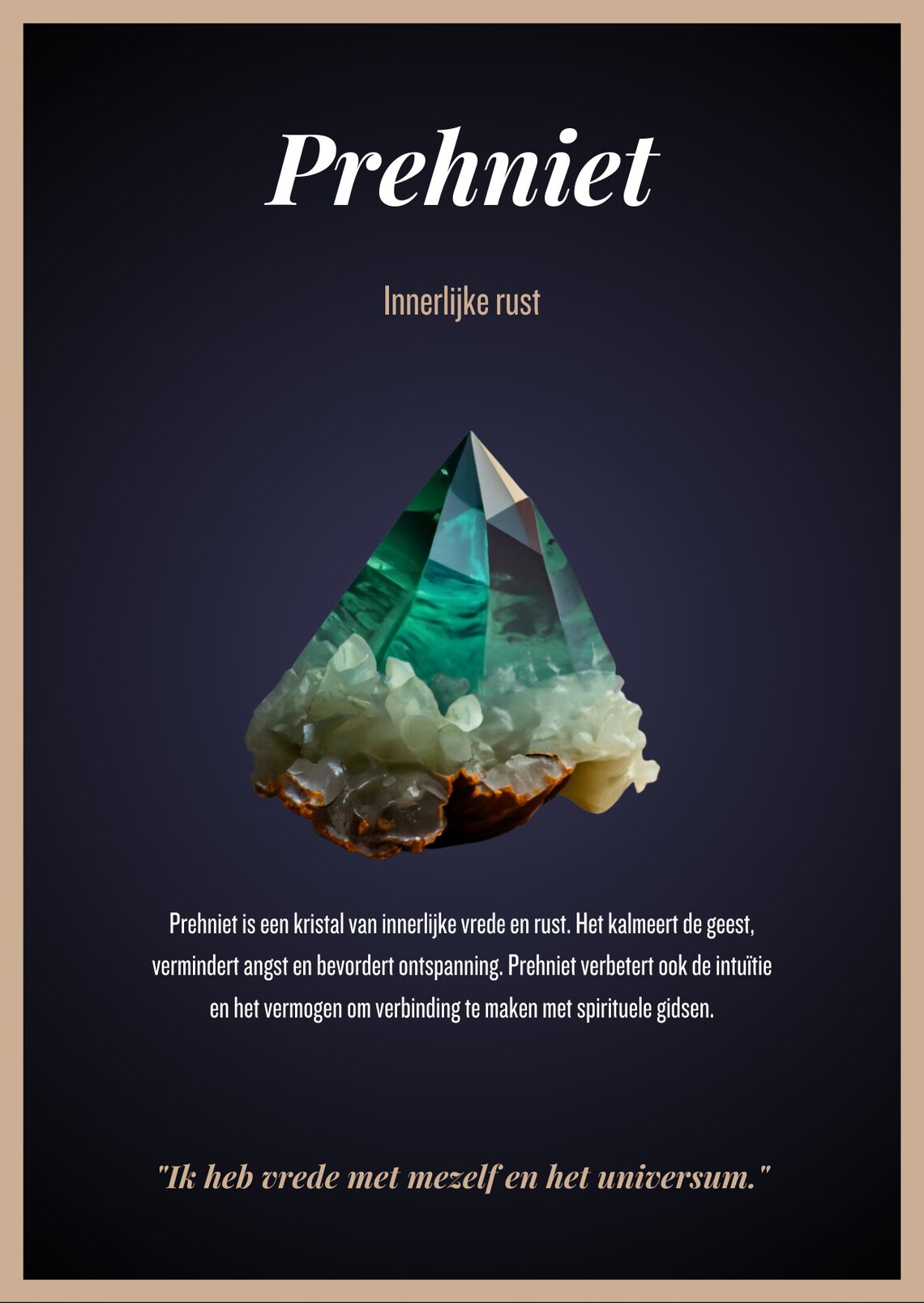 Kristallen Betekeniskaarten, Dutch Crystal Set Print - Image 4