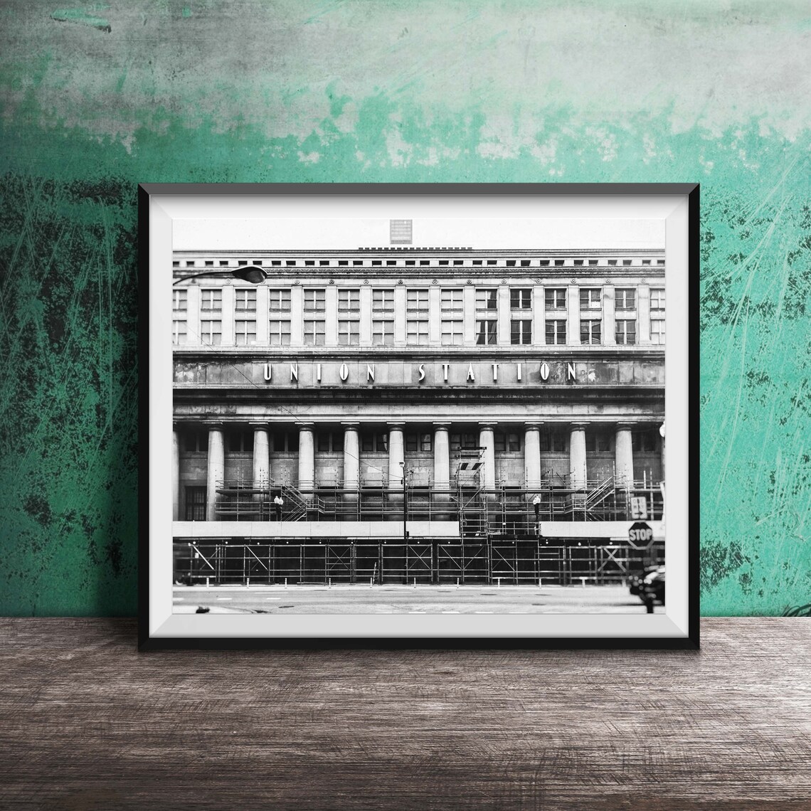 Union Station Chicago Sign, Downtown Chicago Art Print - Image 2