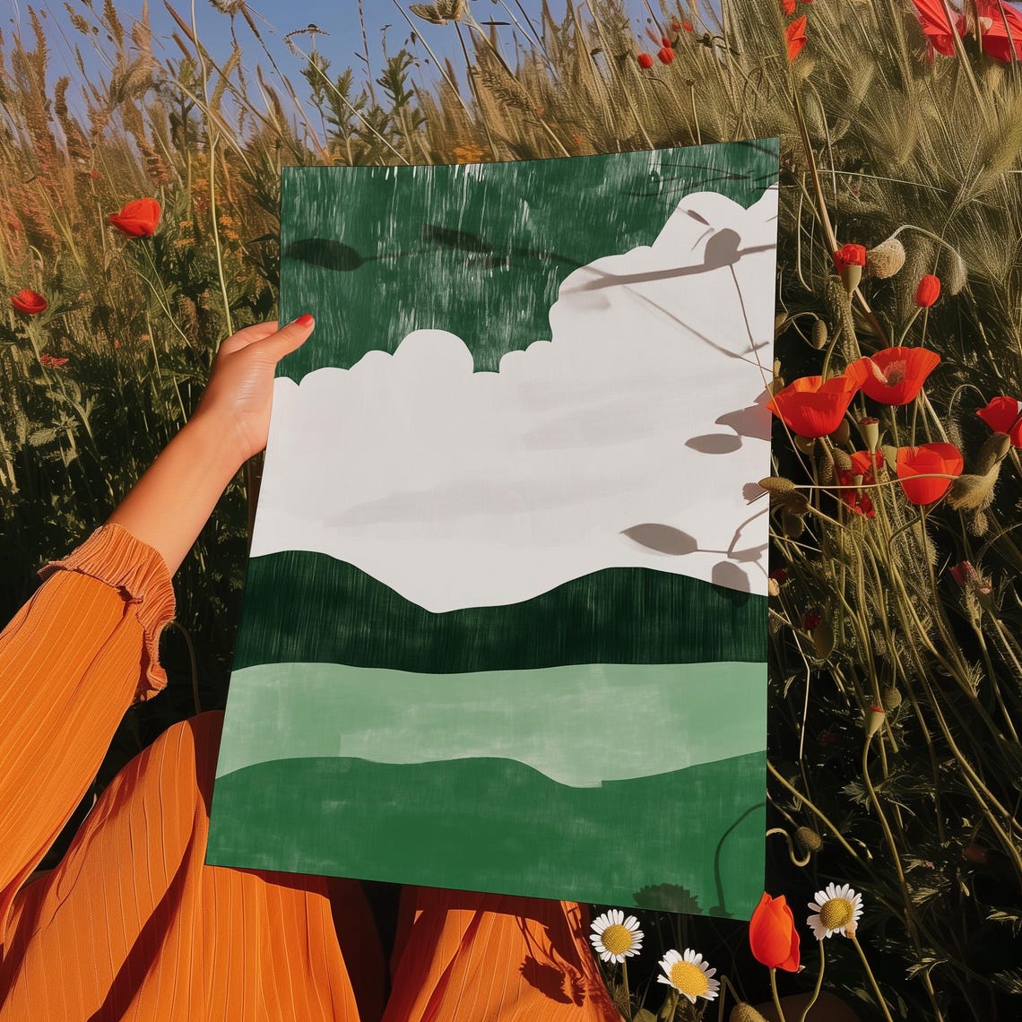 Green Mountain Travel Poster - Image 5