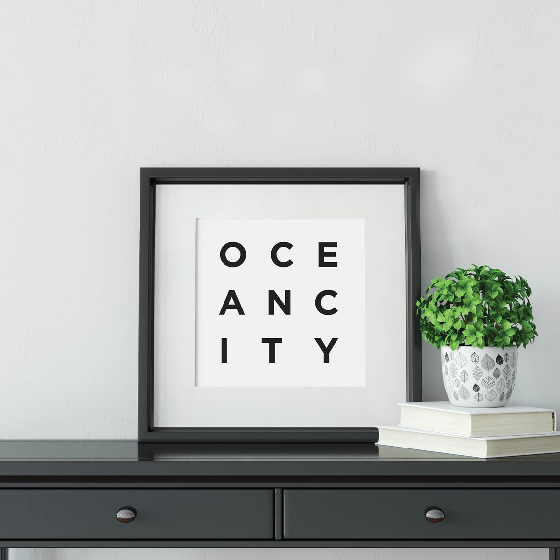 Ocean City Gifts Ocean City Wall Art Ocean City Poster Minimalist City Wall Art Travel Art Maryland Print New Jersey Poster - Image 3