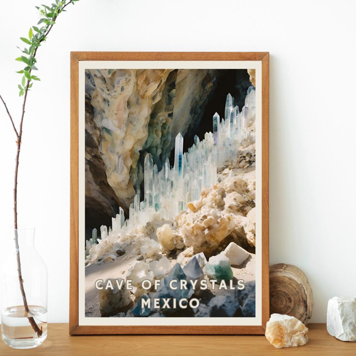 Cave Of Crystals Mexico, Natural Wonder Poster - Image 2