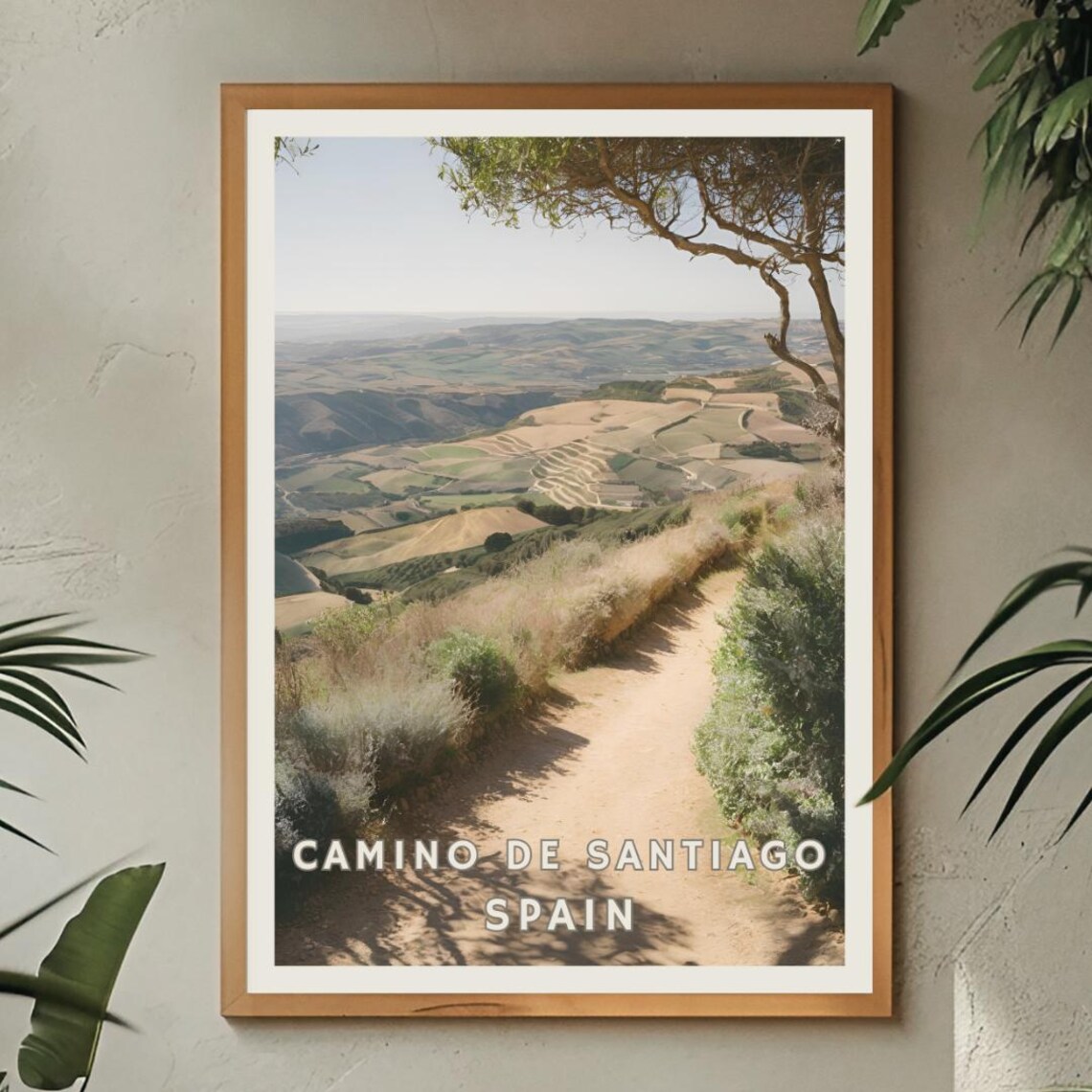 Camino De Santiago Travel Poster, Spanish Pilgrimage - Image 2