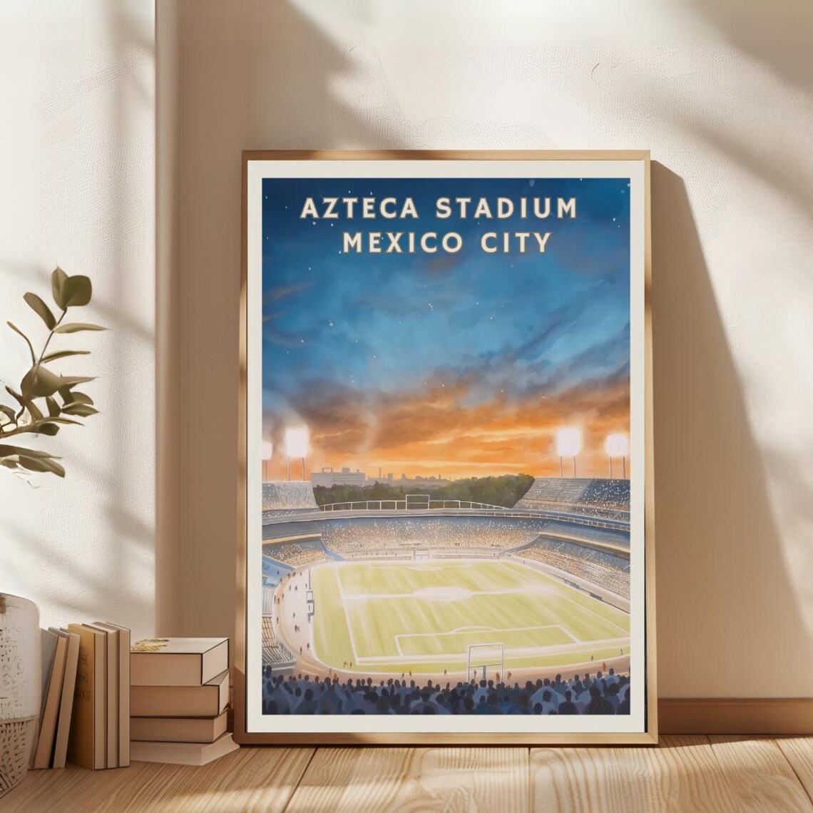 Azteca Stadium, Mexico City Travel Poster - Image 2