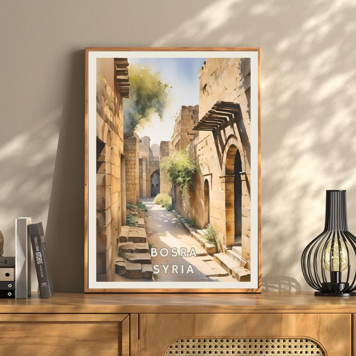 Bosra Syria, Ancient Syrian Architecture Art Print - Image 3