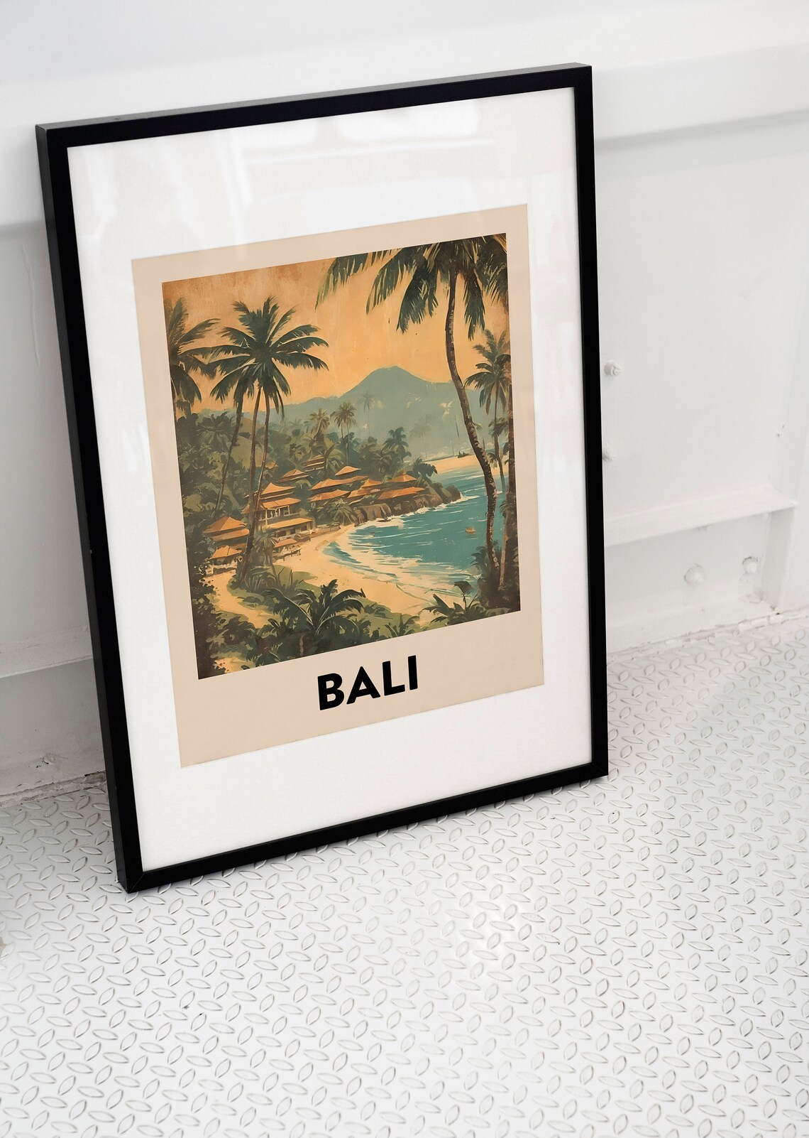 Bali Travel Poster, Vintage Mid-Century Art Print - Image 4