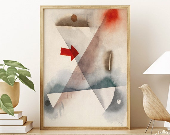Paul Klee Art Print Chimes 1928 Klee Abstract Art Vintage Paul Klee Pastel Painting Modern Home Decor Famous Art Print Gift Idea