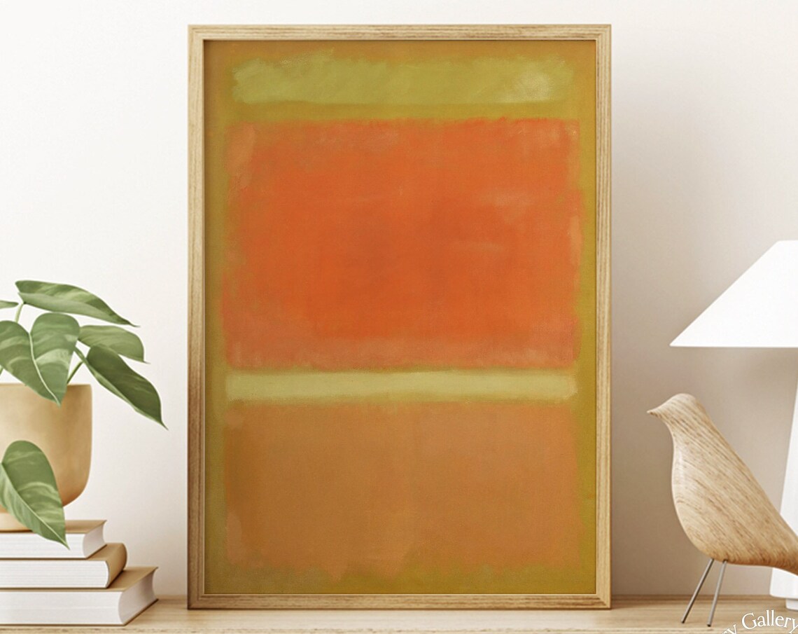 Mark Rothko Modern Art Expressionism Poster Print