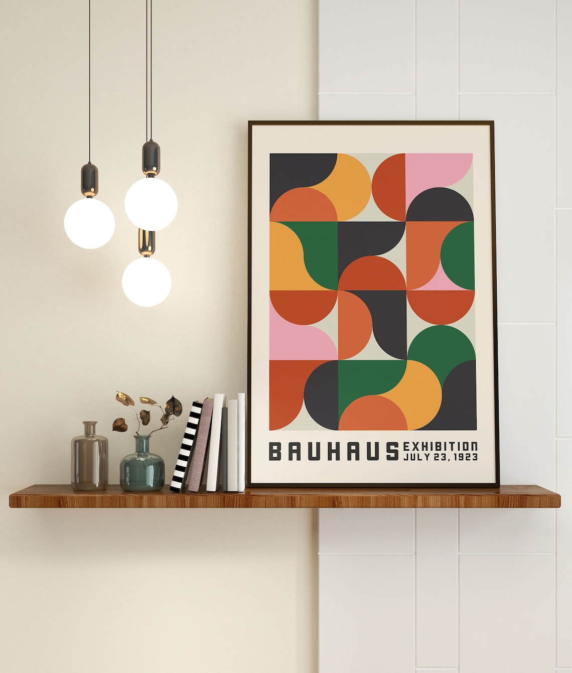 Bauhaus Exhibition Poster 1923, Mid Century Print - Image 2