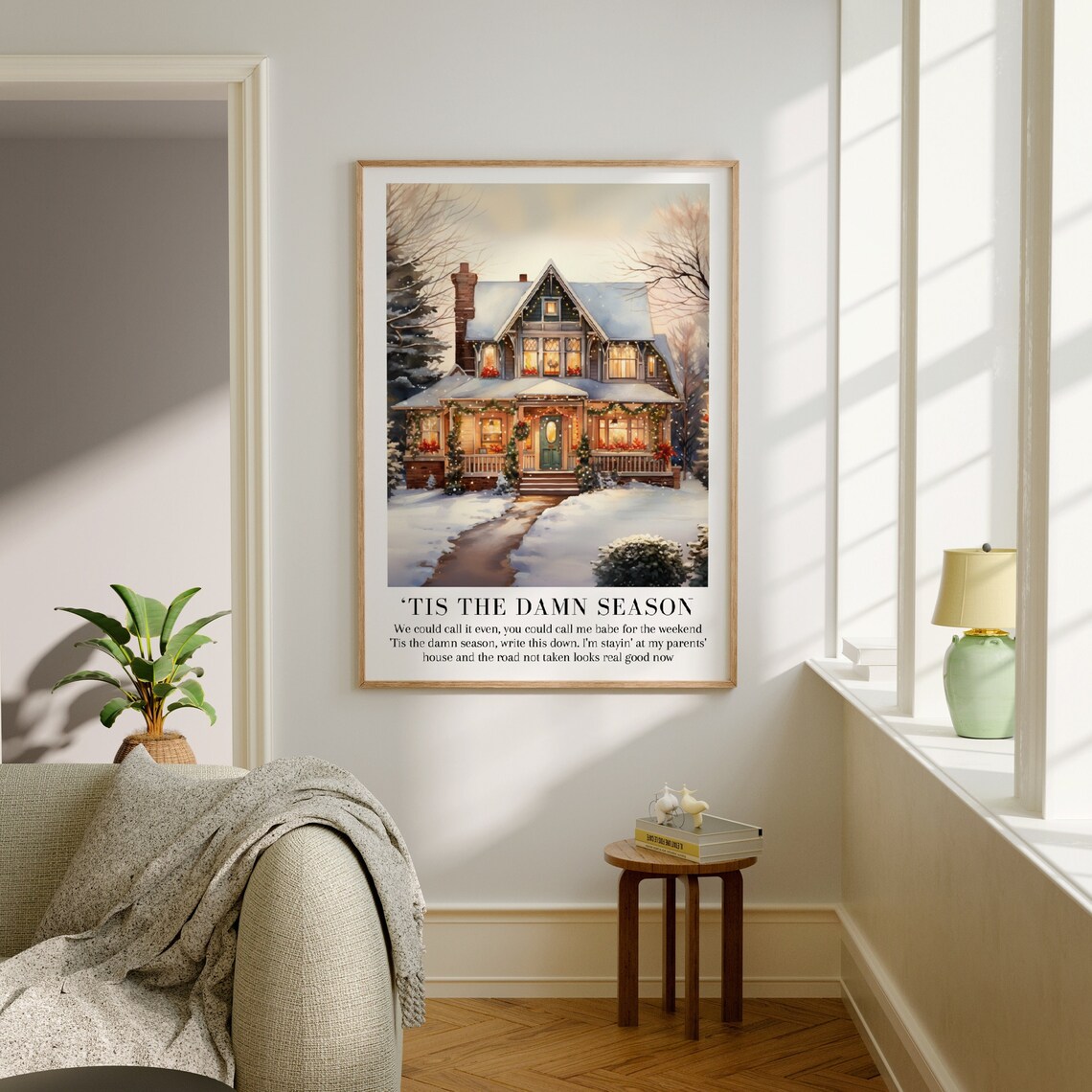 Tis The Damn Season Evermore Album Poster Art Print - Image 2