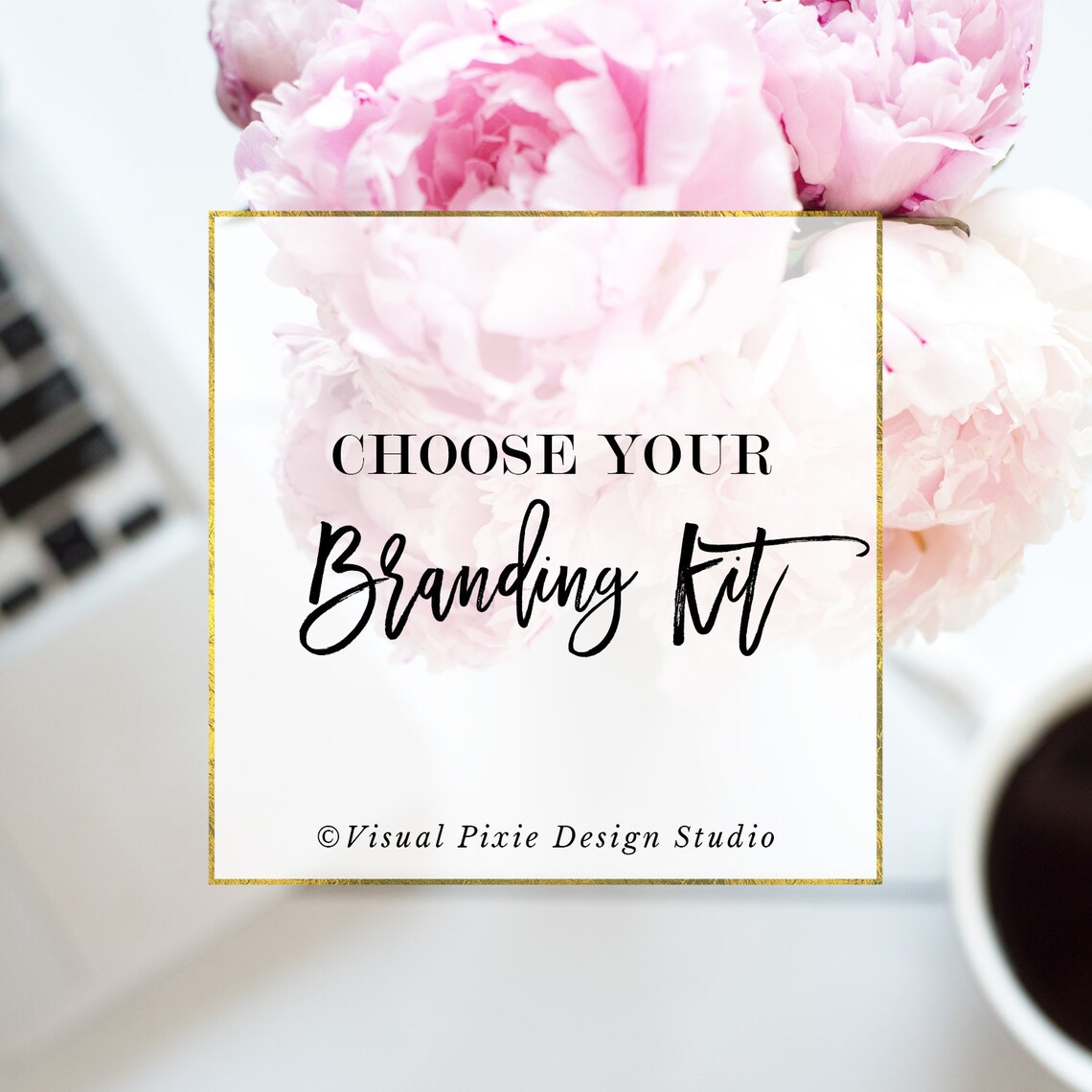 Choose Your Branding Kit, Abstract Modern Art Print