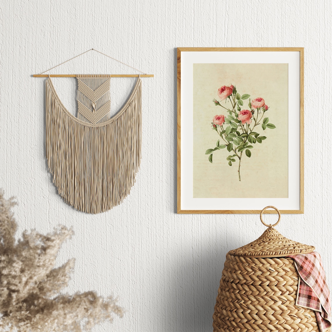 Still Life Roses Vintage Floral Art Print - Image 2