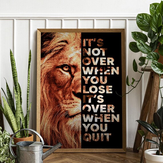 Lion Wall Decoration Oil Painting Canvas Art Room Decor Home Holiday Festivals Sence Bedroom