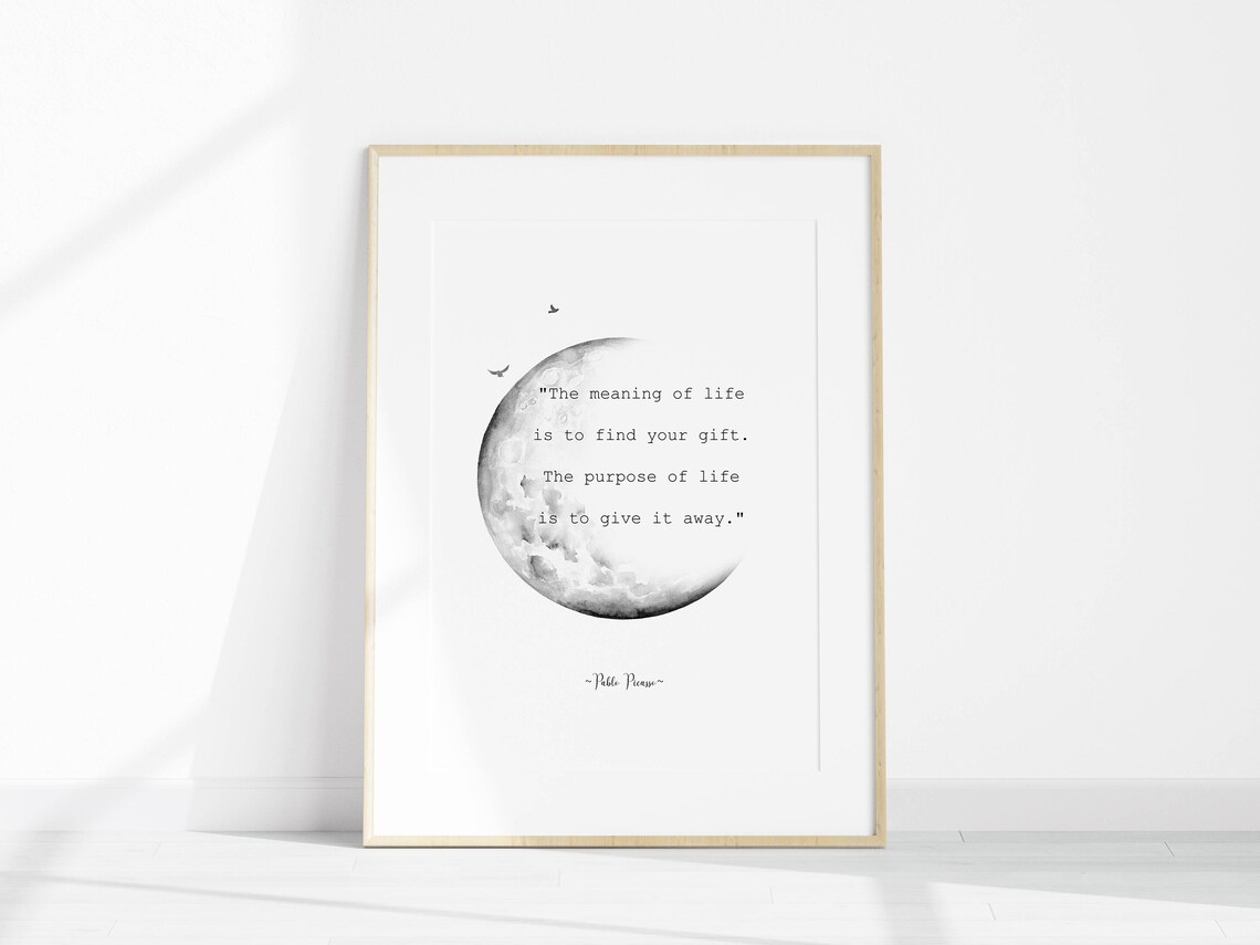Pablo Picasso Quote Art Print, Gift For Teacher - Image 3