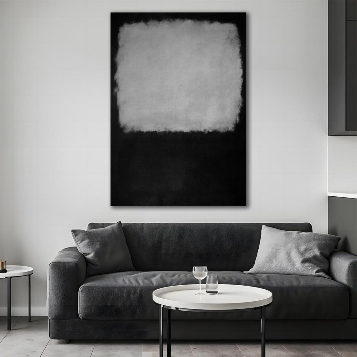 Mark Rothko, Black And White Abstract Expressionism - Image 4