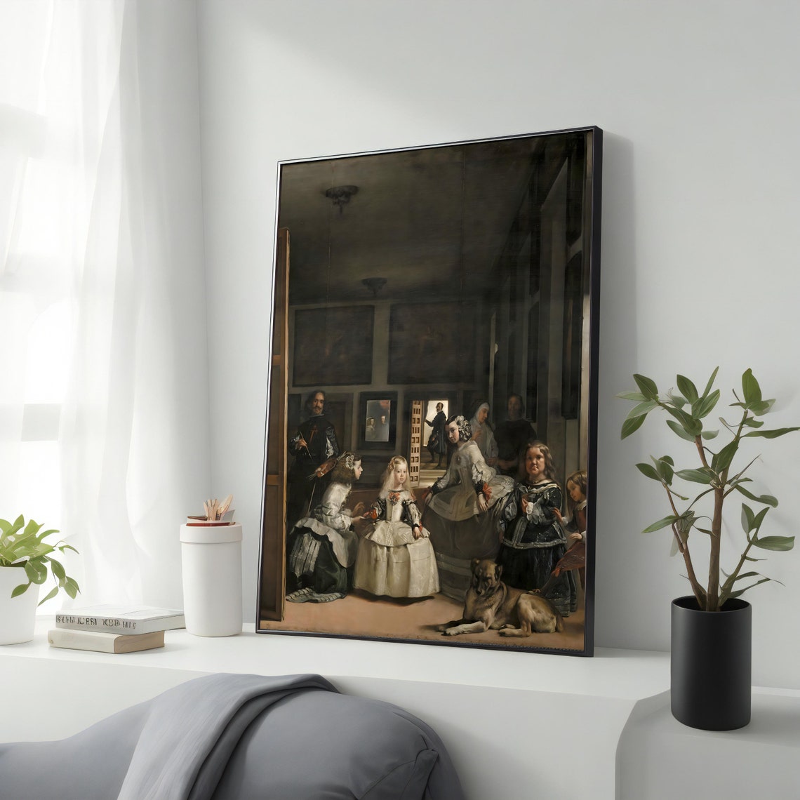 Las Meninas Diego Velazquez Classic Masterpiece Reproduction Art Print