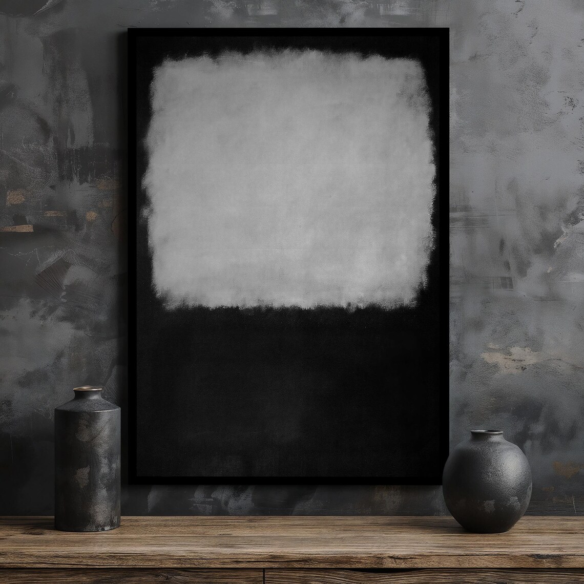 Mark Rothko, Black And White Abstract Expressionism