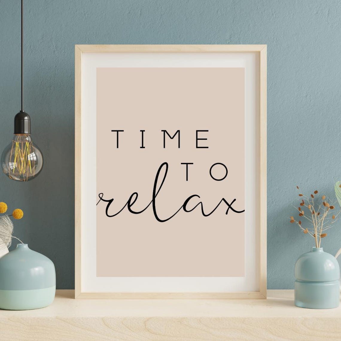 Time To Relax, Home Office Decor