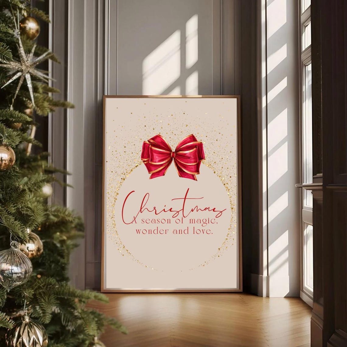 Poster Full Of Christmas Magic Christmas A Season Of Magic Wonder And Love For The Most Wonderful Time Of The Year In Your Home - Image 2