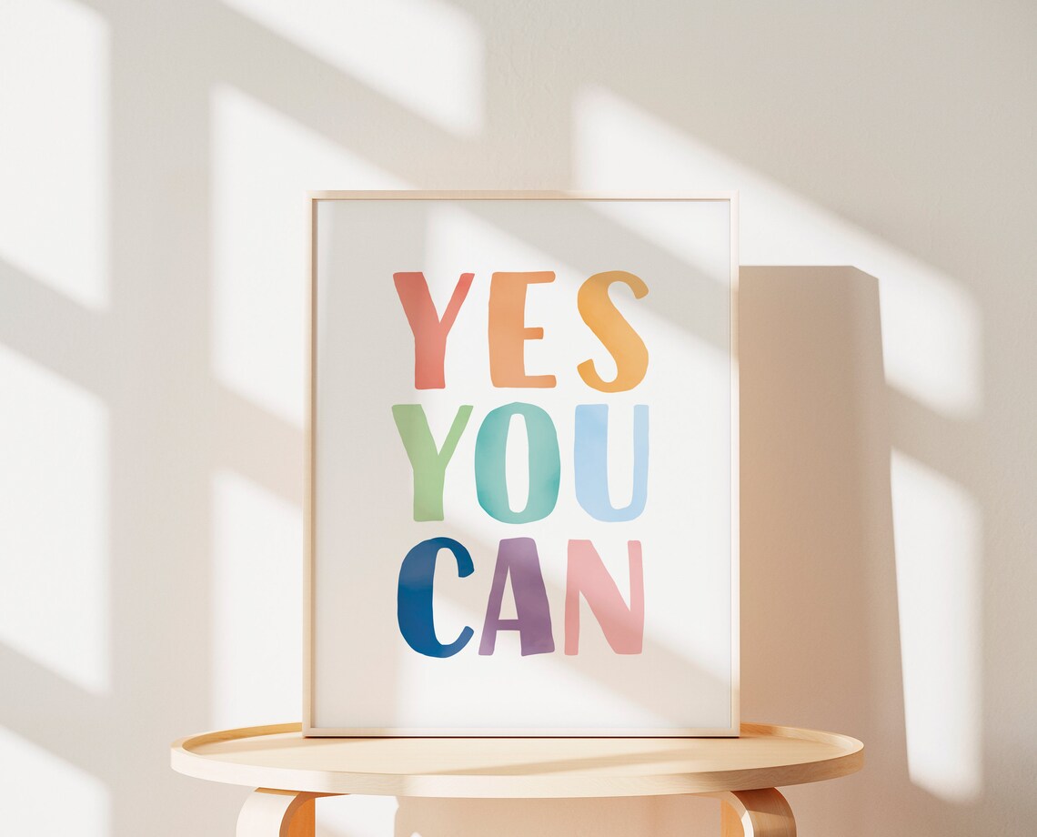 Positive Affirmation Classroom Decor Art Print - Image 4