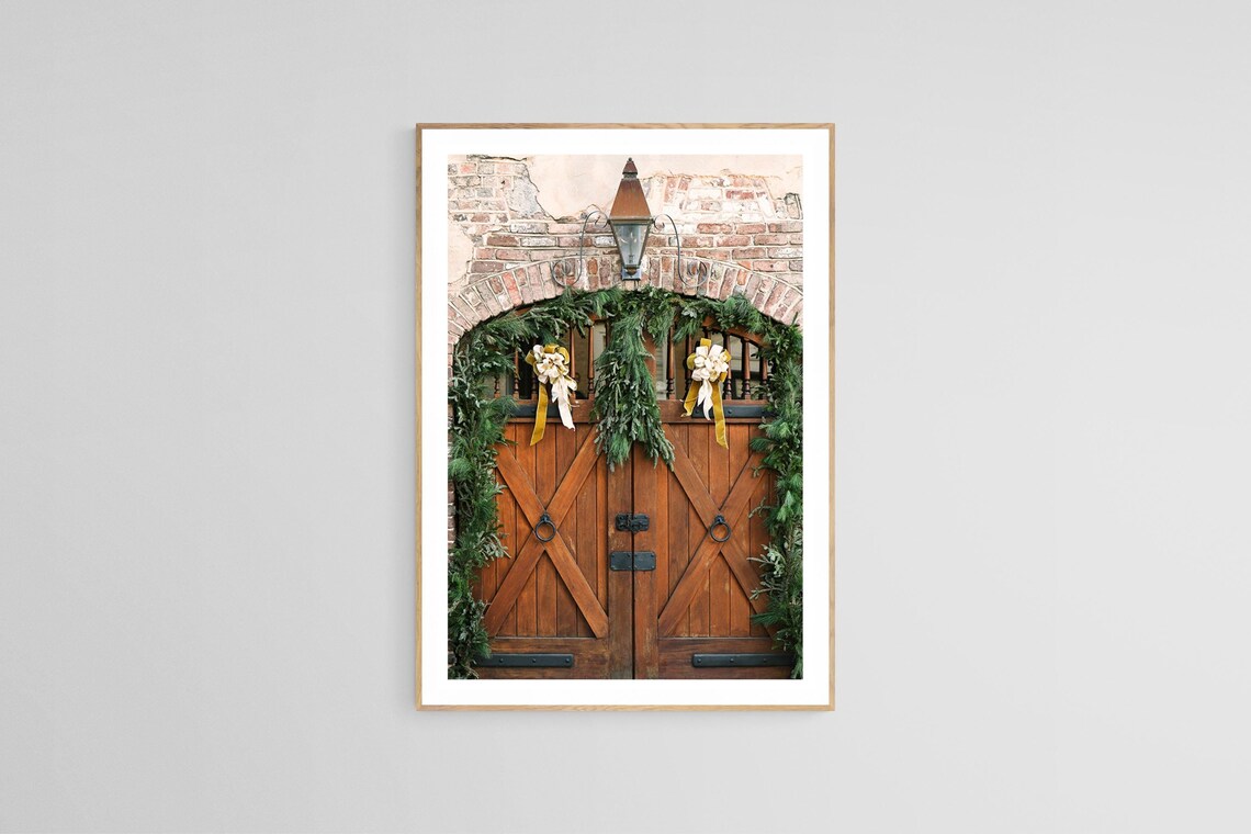 Charleston Holiday Art, Architecture Photograph