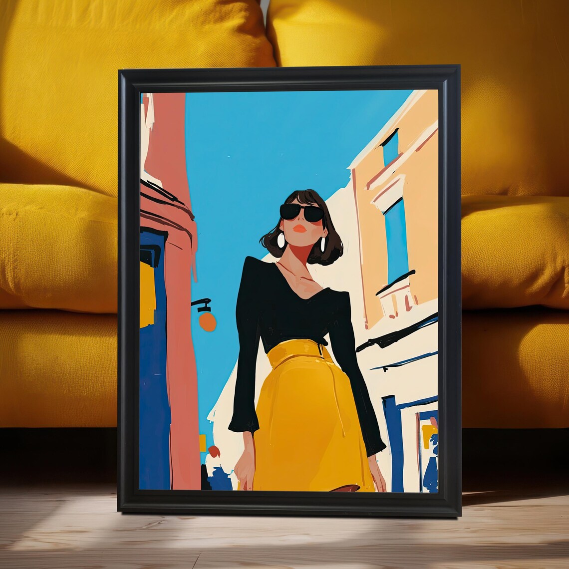 Havana Glamour - Midcentury Modern Fashion Illustration