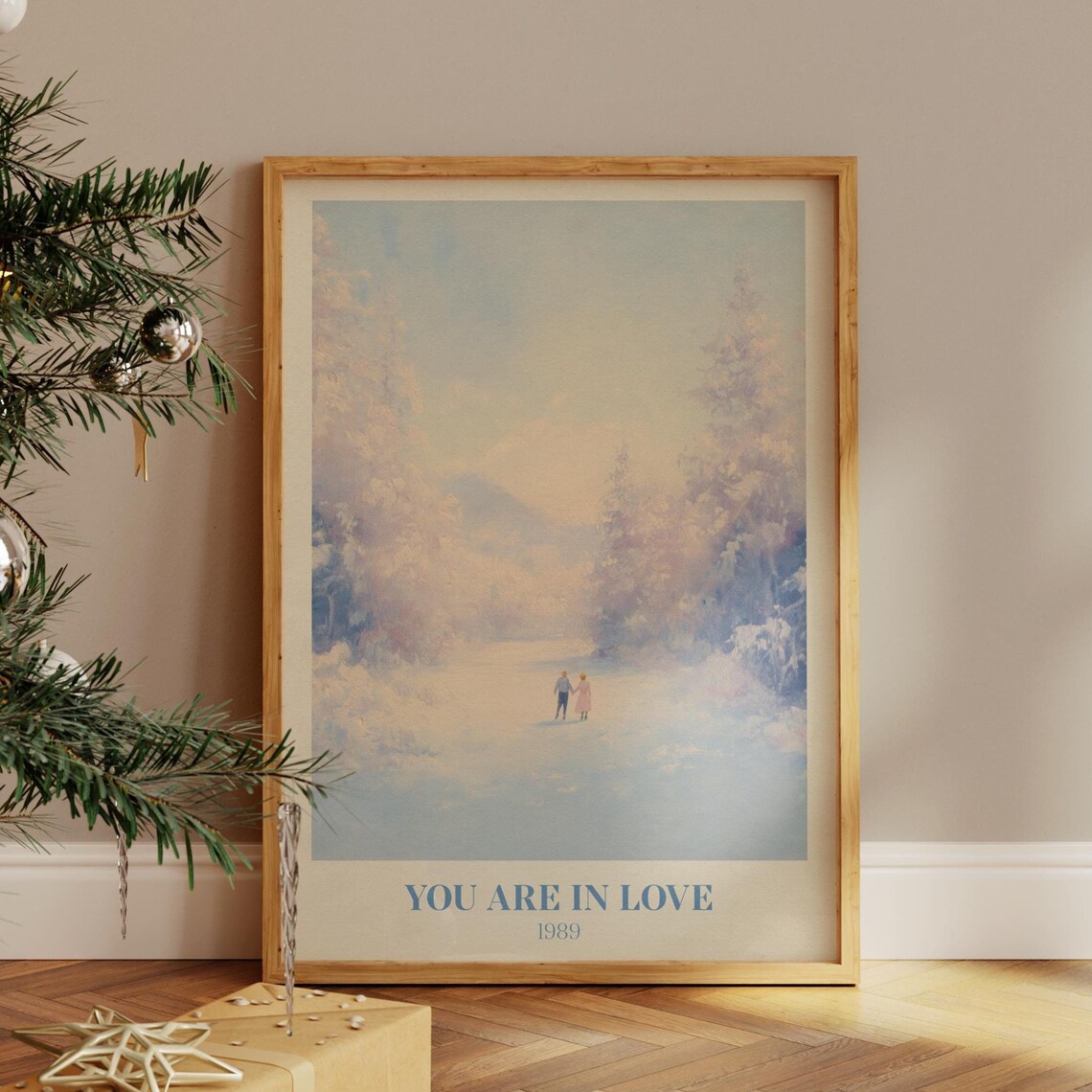 You Are In Love Watercolour Music Art Print