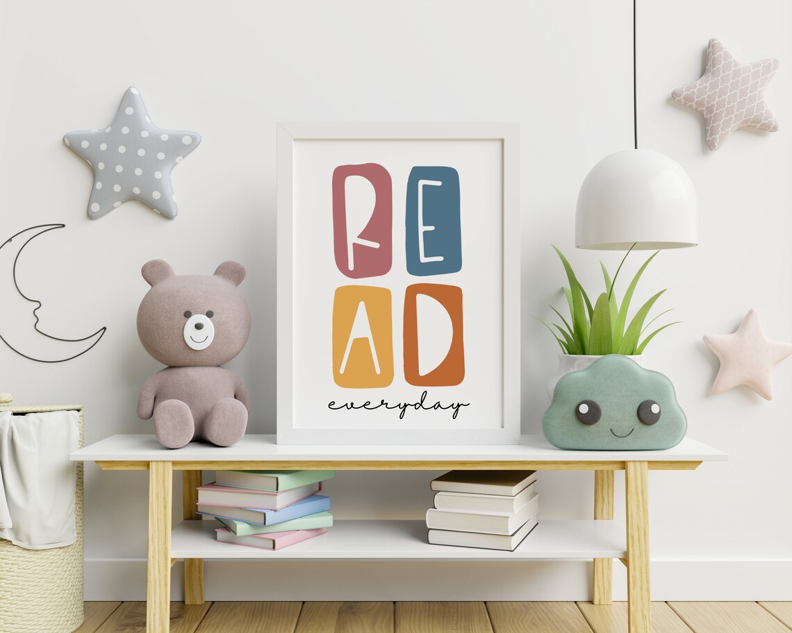Read Everyday Boho Classroom Poster Print - Image 2