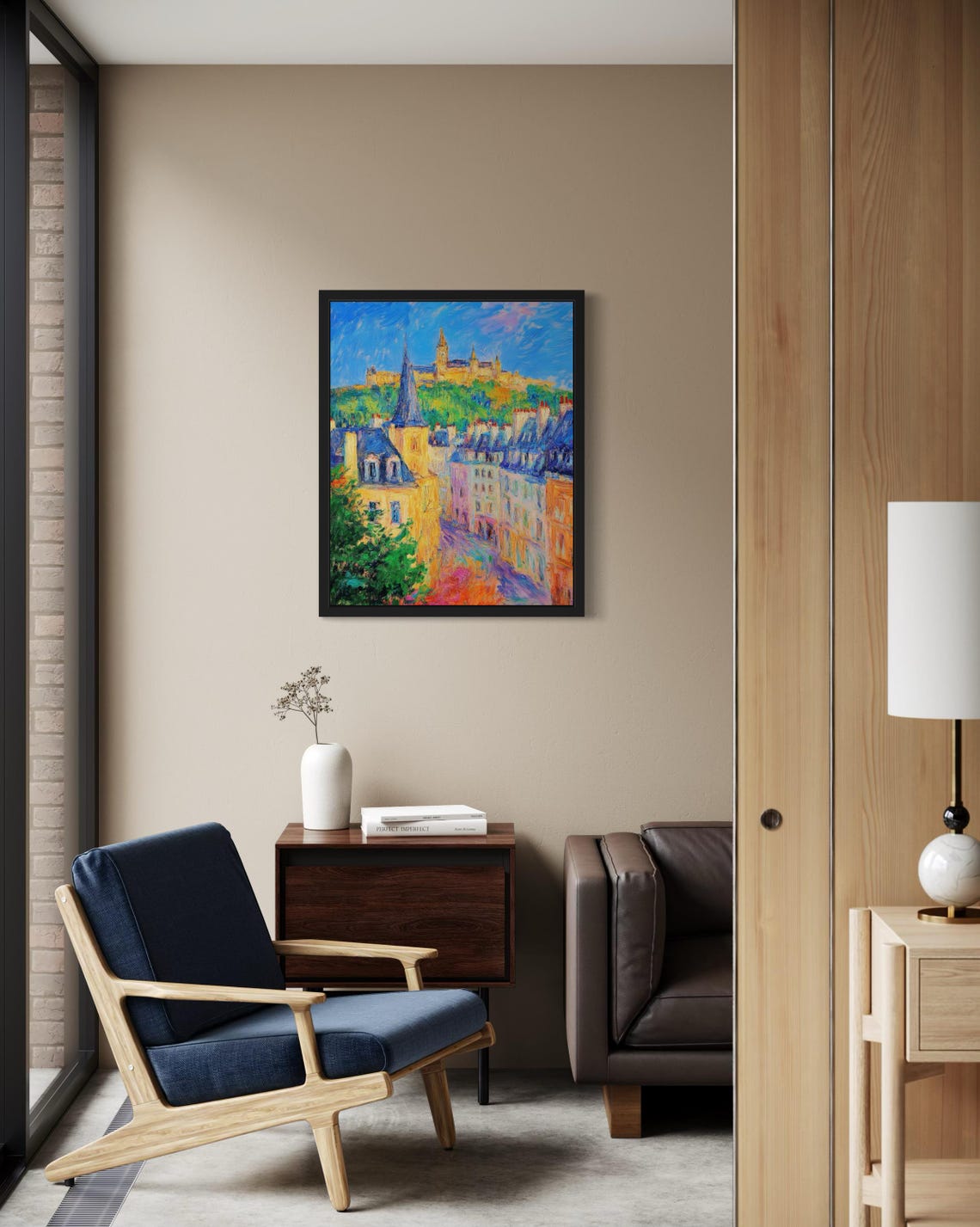 Luxembourg Countries Monet Art Print - Image 2