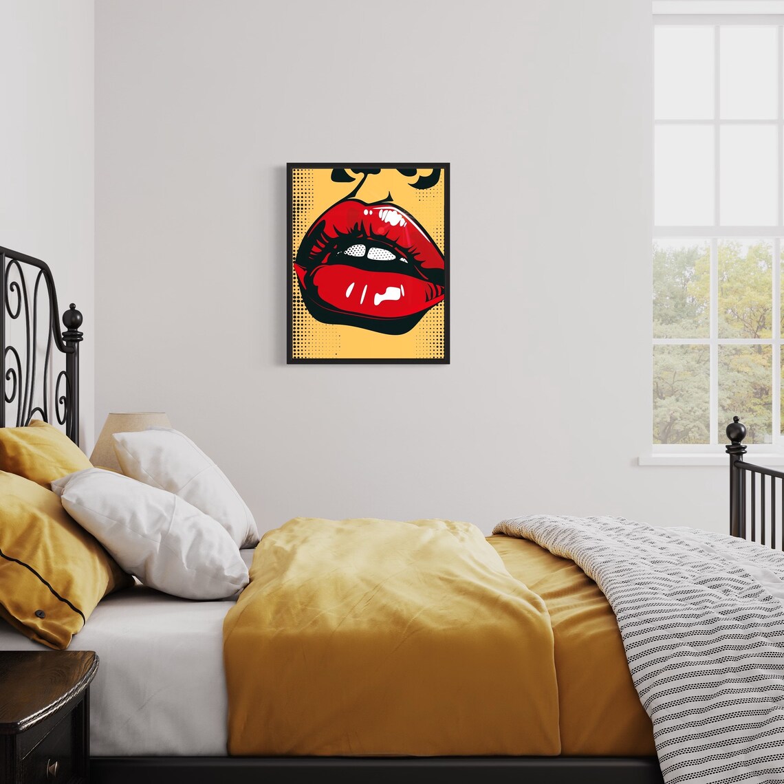Lipstick Pop Art, Retro Vintage Collection - Image 4