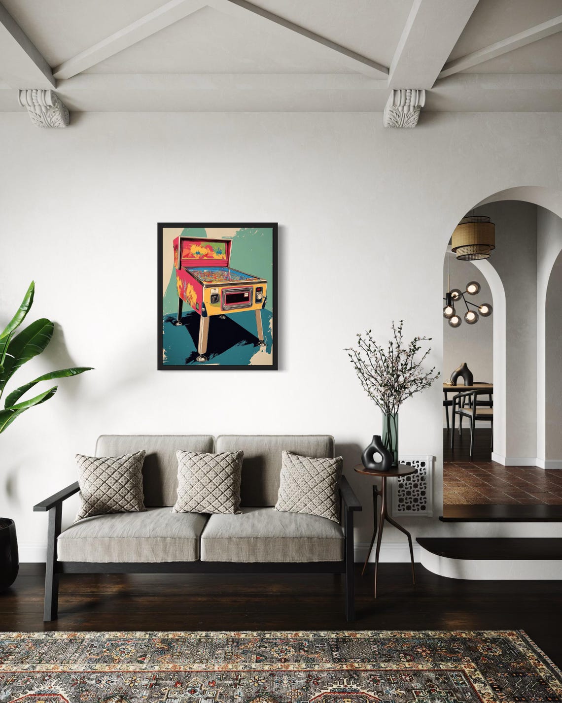 Pinball Machine Pop Art Poster - Image 4