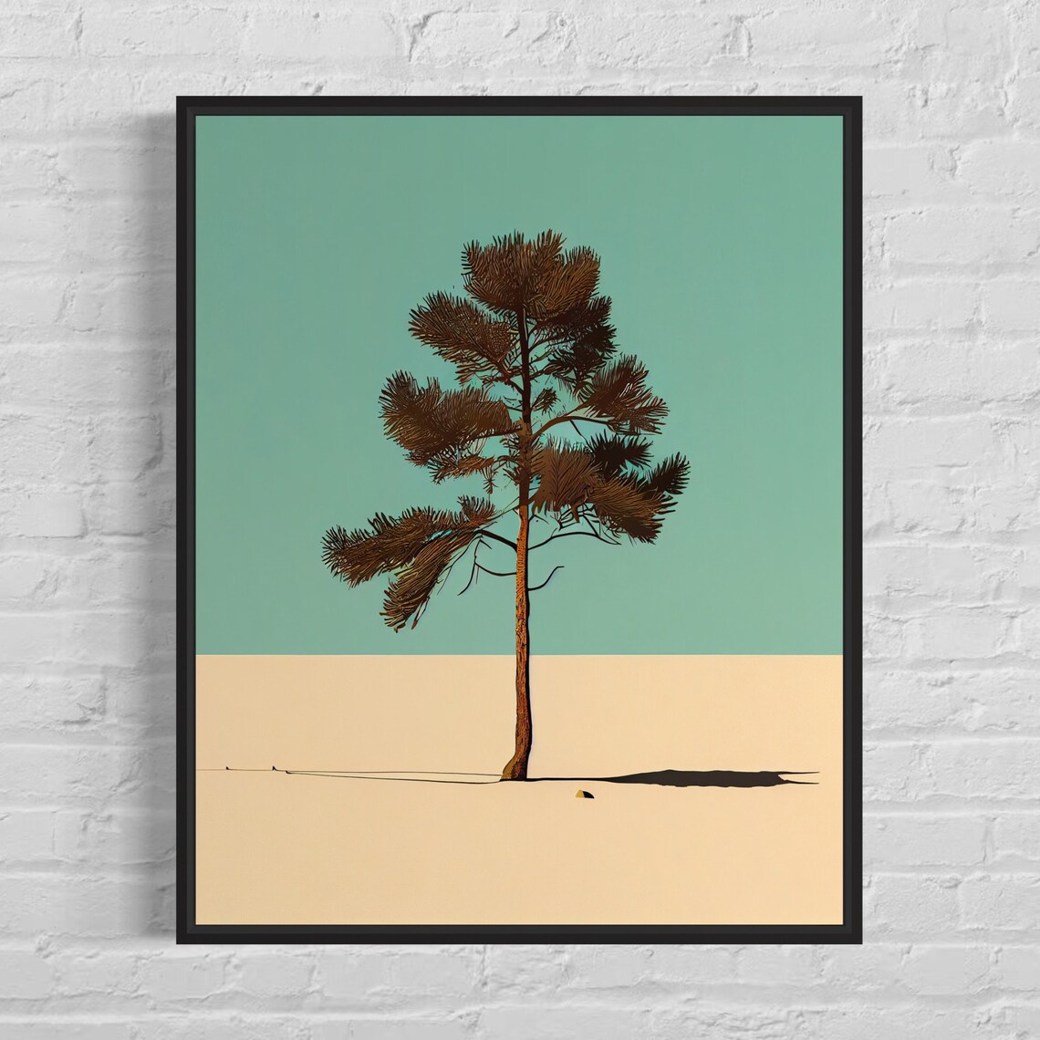 Pitch Pine Minimalist Art Print