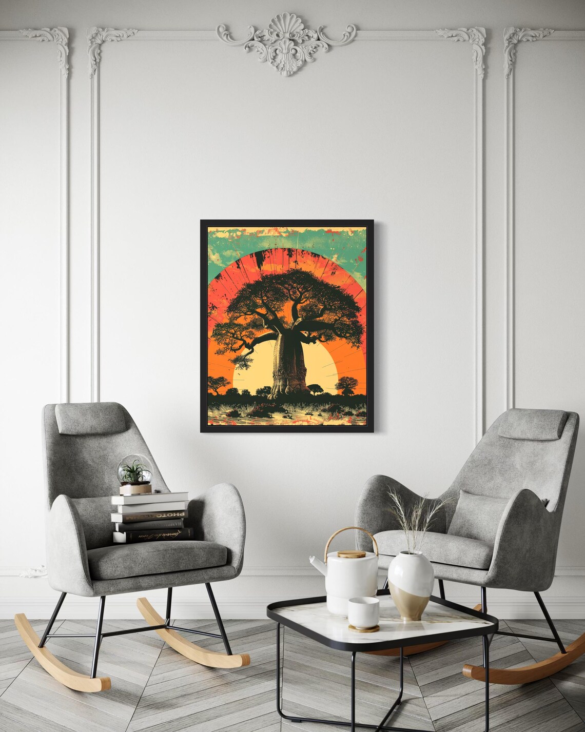 Baobab Tree Africa Art Print - Image 3