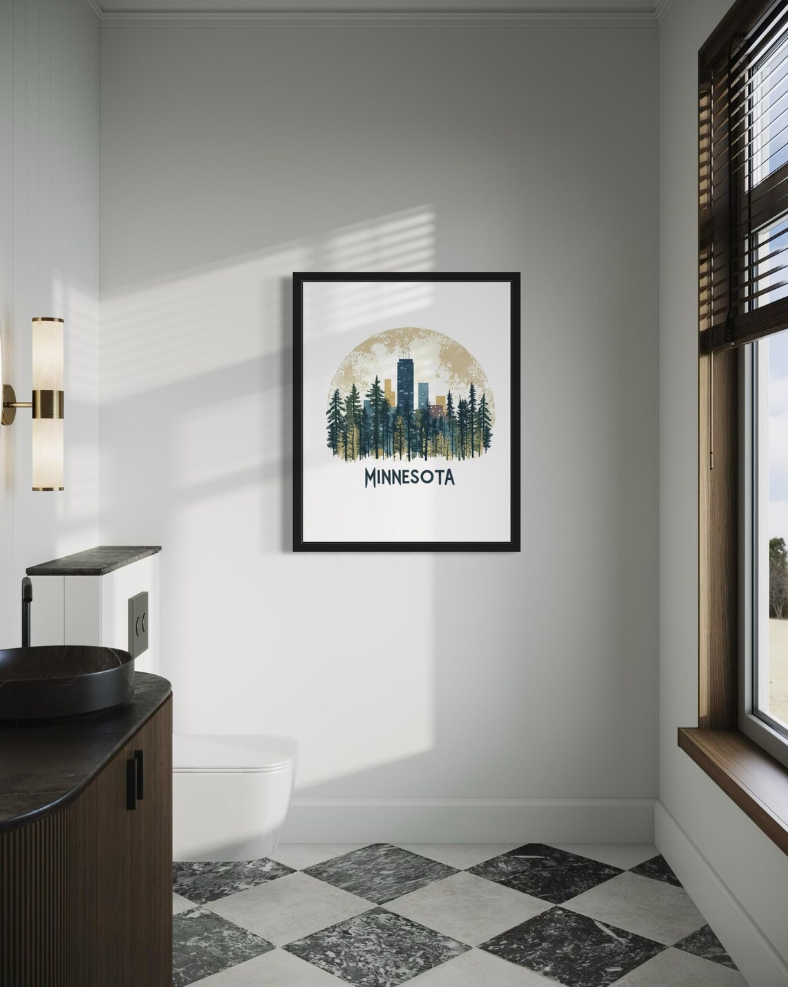 Minnesota Scenery Art Print, Landscape Decor - Image 4