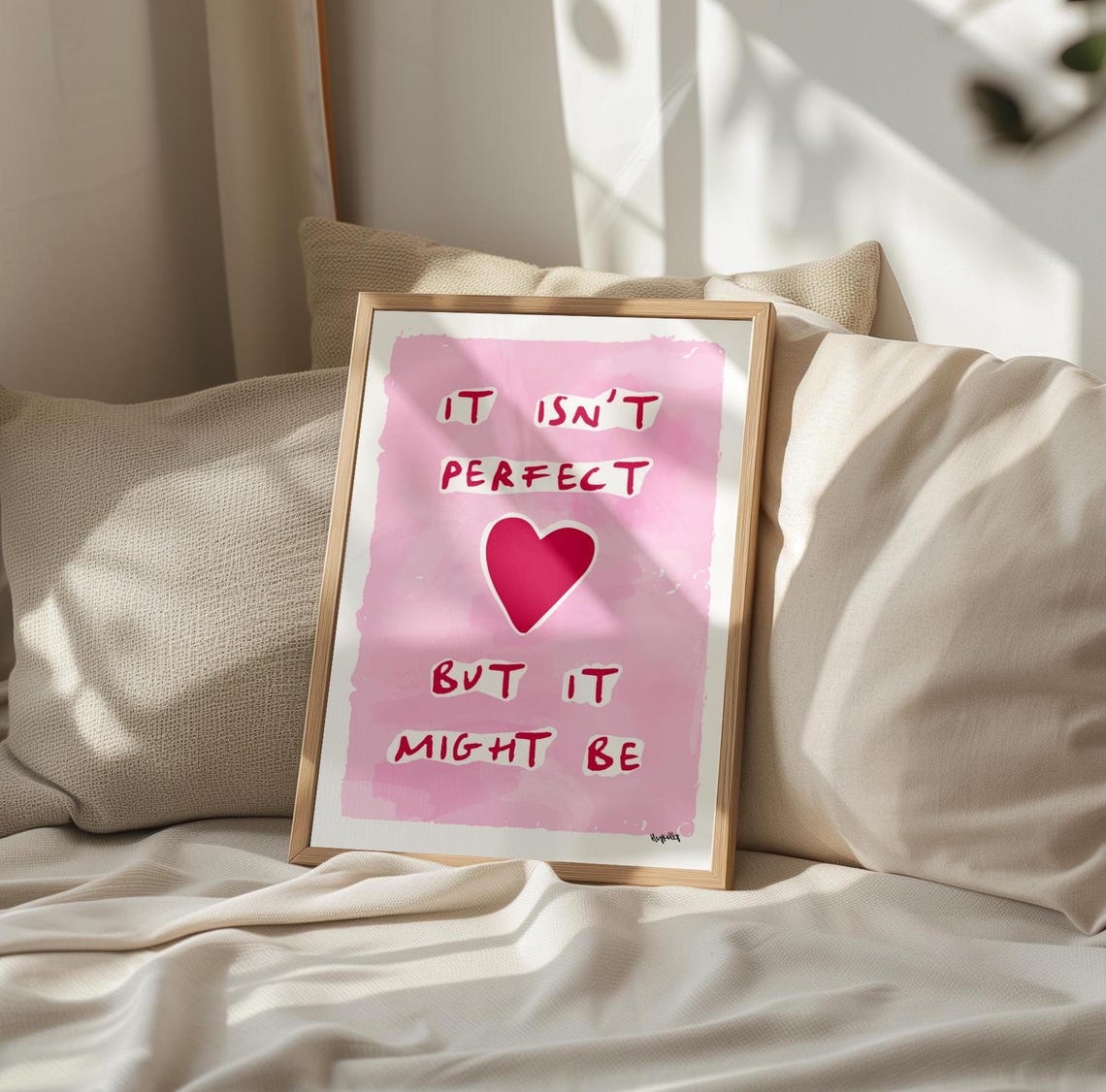 Olivia Dean Print, Dorm Wall Art Poster