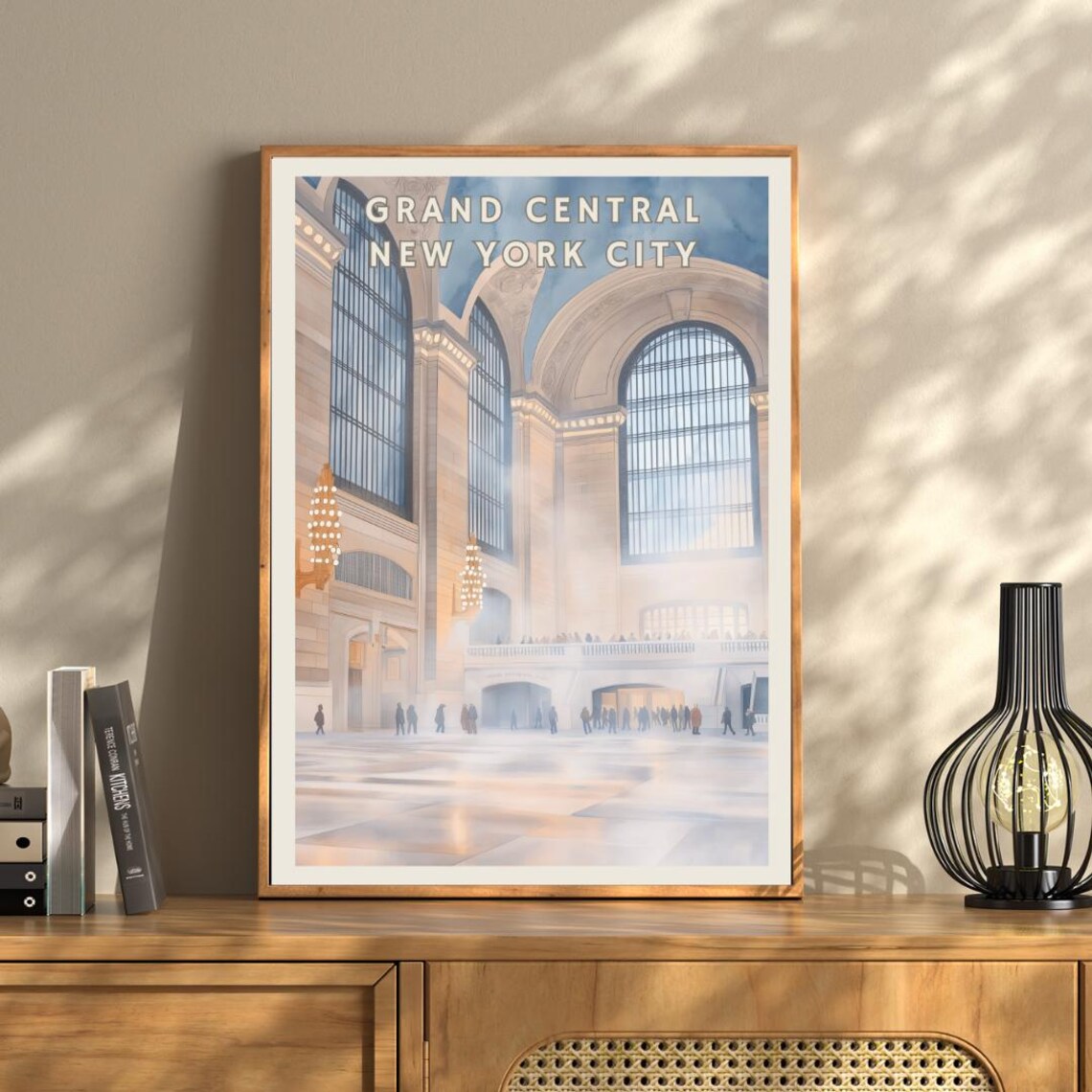Grand Central New York City Travel Poster, Landmark - Image 3